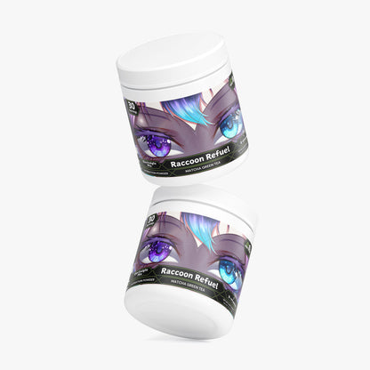 TrashedHeart - Raccoon Refuel Hydration Powder (Matcha Green Tea)