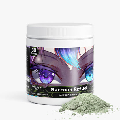 TrashedHeart - Raccoon Refuel Hydration Powder (Matcha Green Tea)