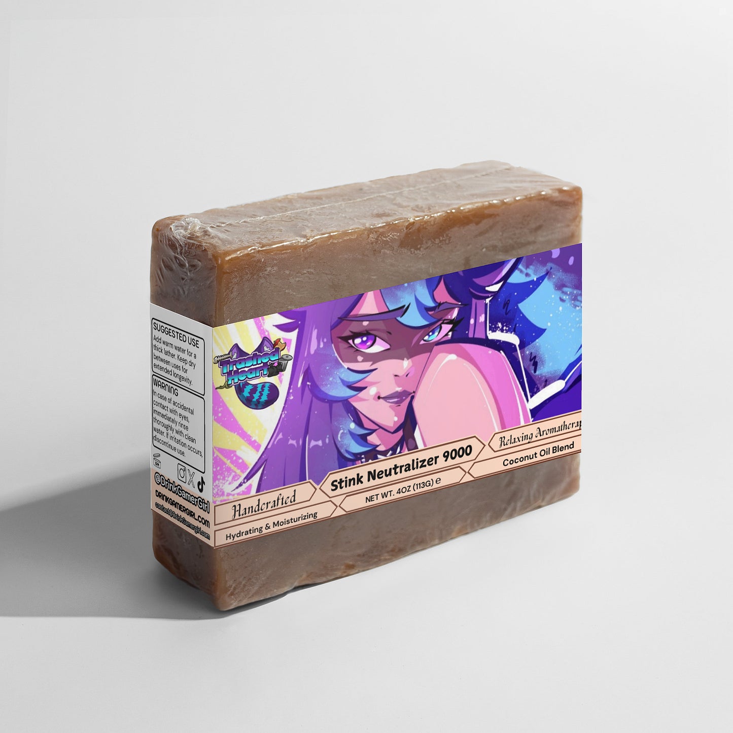 TrashedHeart - Stink Neutralizer 9000 Coconut Beach Soap