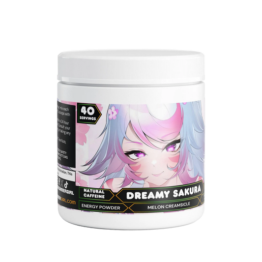 Akuma Miko - Dreamy Sakura Energy Powder (Melon Creamsicle)