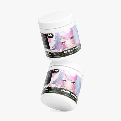Akuma Miko - Dreamy Sakura Energy Powder (Melon Creamsicle)