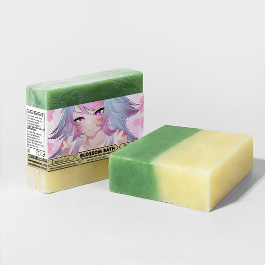 Akuma Miko - Blossom Bath Aloe & Cool Cucumber Soap