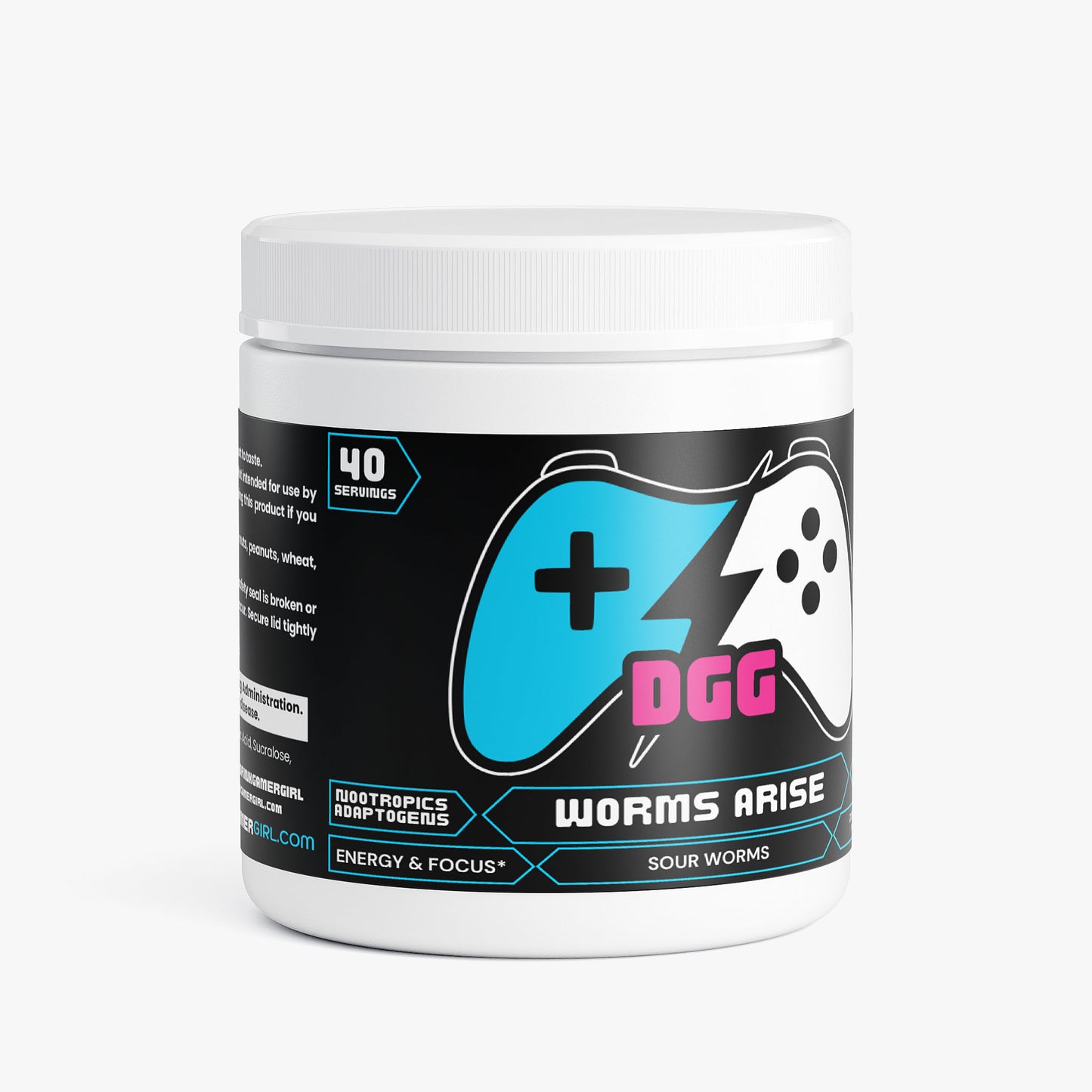 WORMS ARISE Focus Powder (Sour Worms) DGG