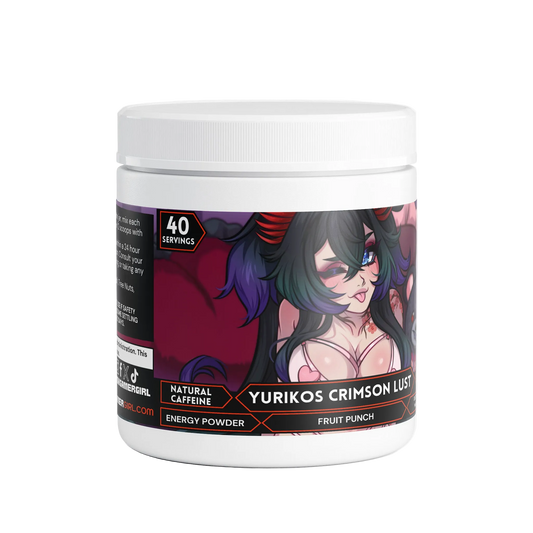 Yuriko Yami - Yurikos Crimson Lust Energy Powder (Fruit Punch)