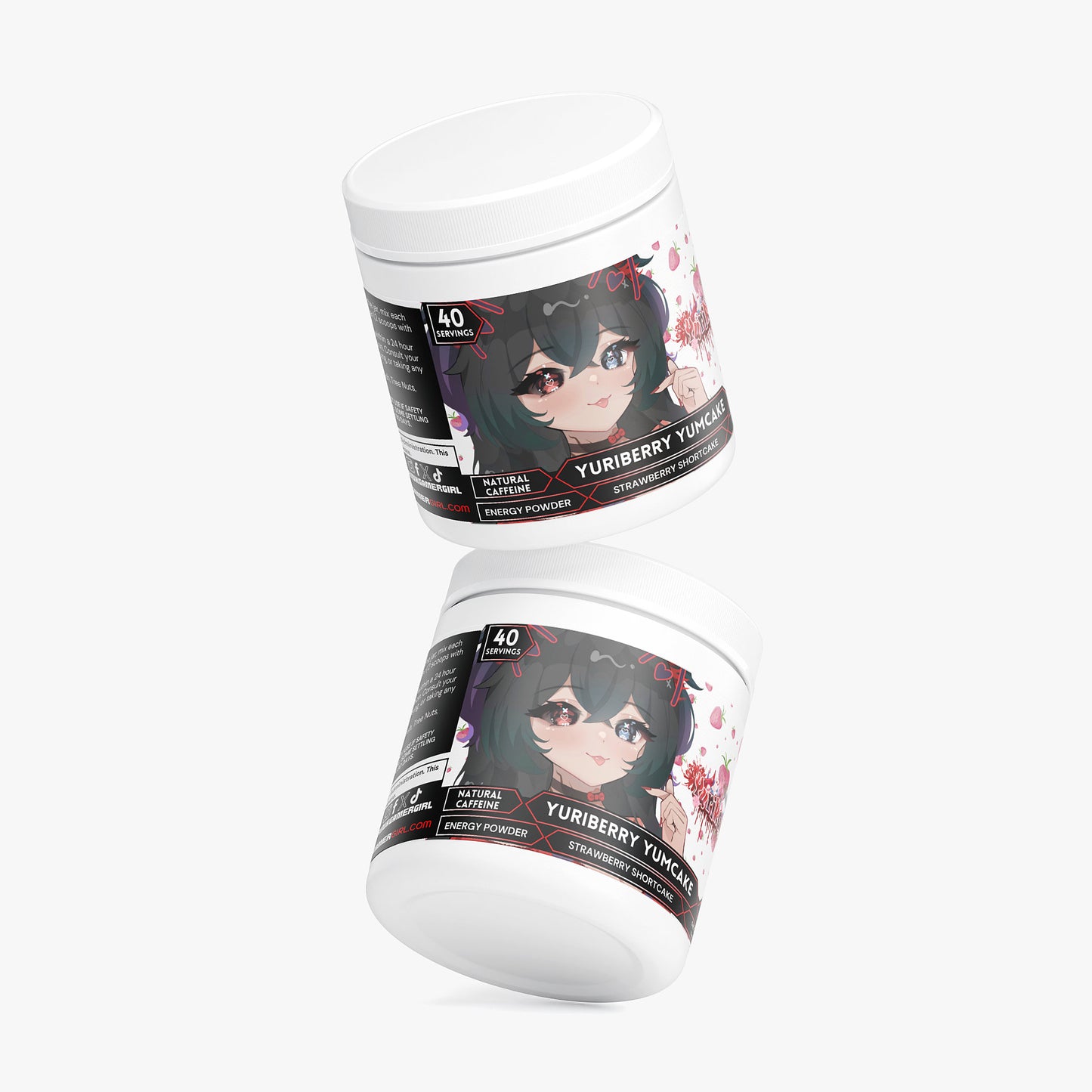 Yuriko Yami - Yuriberry Yumcake Energy Powder (Strawberry Shortcake)