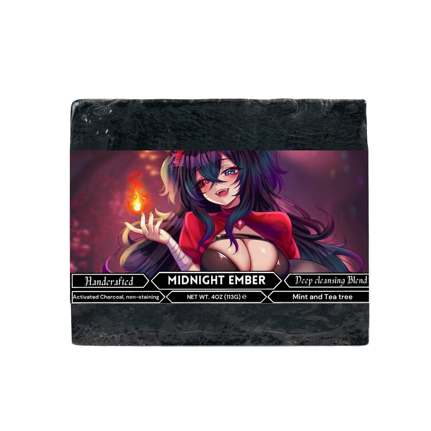 Yuriko Yami - Midnight Ember Charcoal Soap