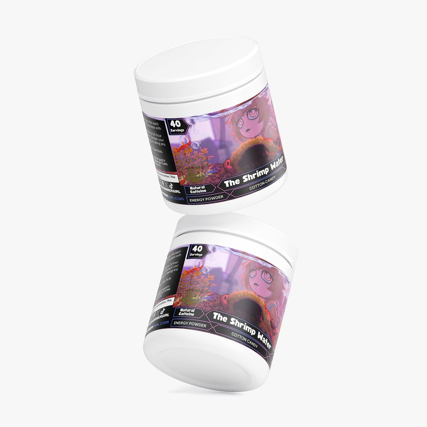 Shrimps247 - The Shrimp Water Energy Powder (Cotton Candy)