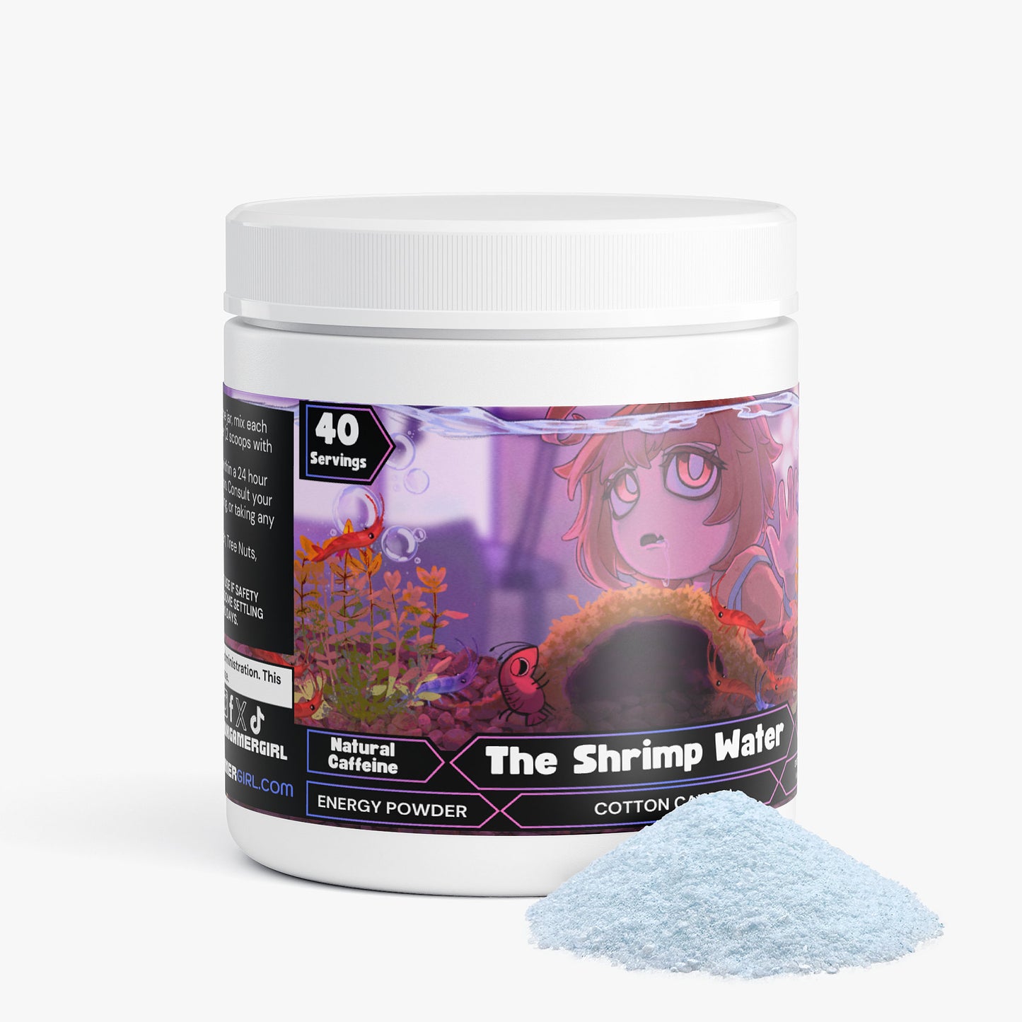 Shrimps247 - The Shrimp Water Energy Powder (Cotton Candy)