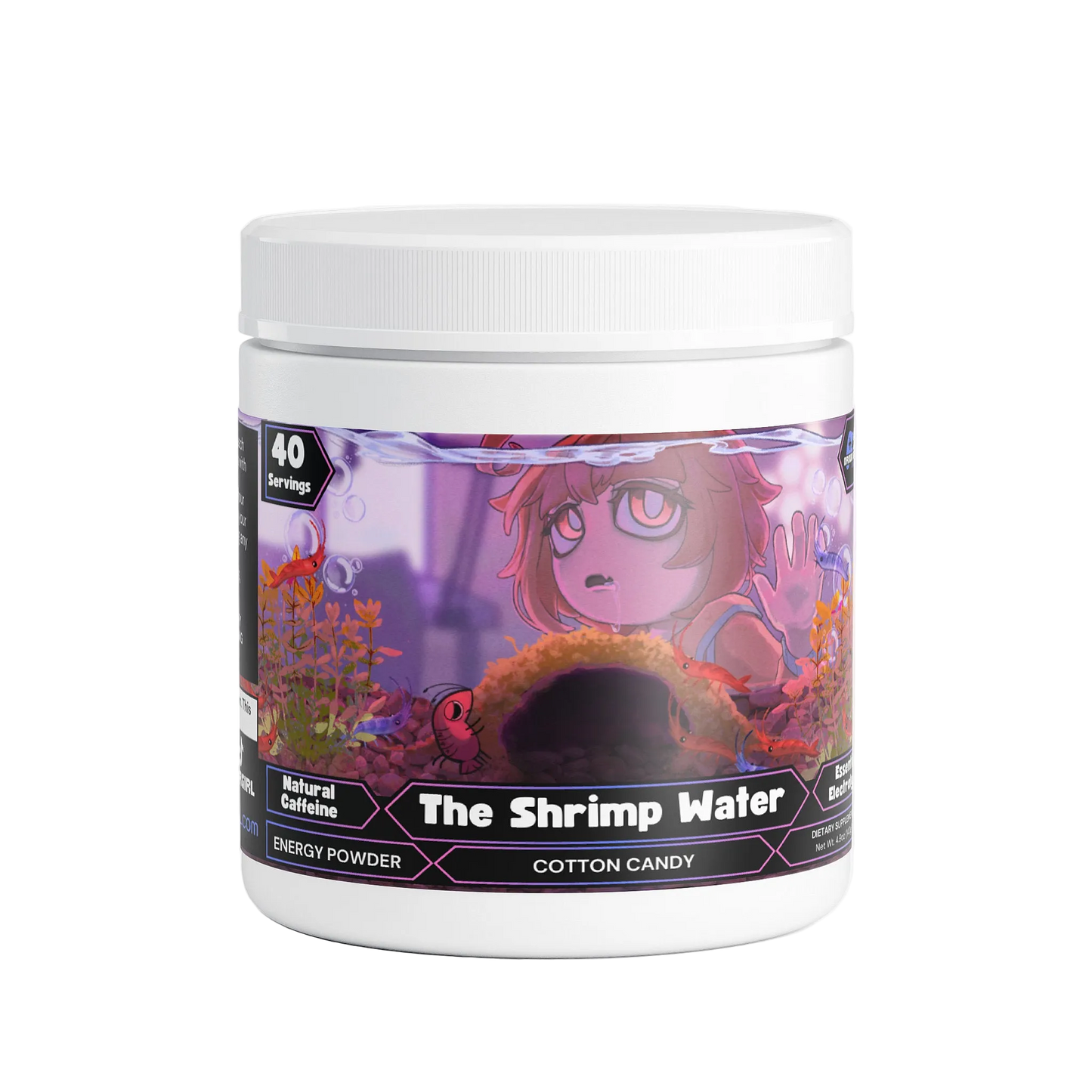 Shrimps247 - The Shrimp Water Energy Powder (Cotton Candy)