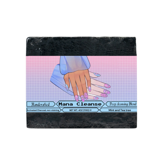 BeamingEyedBunny - Mana Cleanse Charcoal Soap