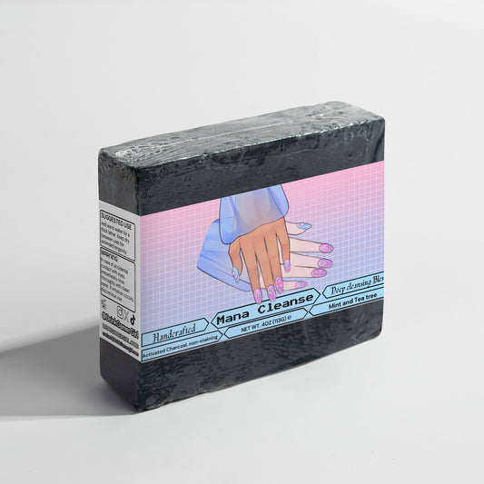 BeamingEyedBunny - Mana Cleanse Charcoal Soap