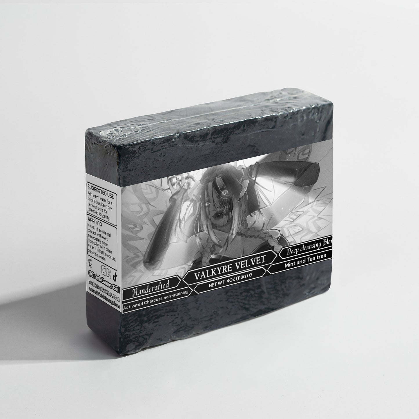 MerciLysss - Valkyre Velvet Charcoal Soap