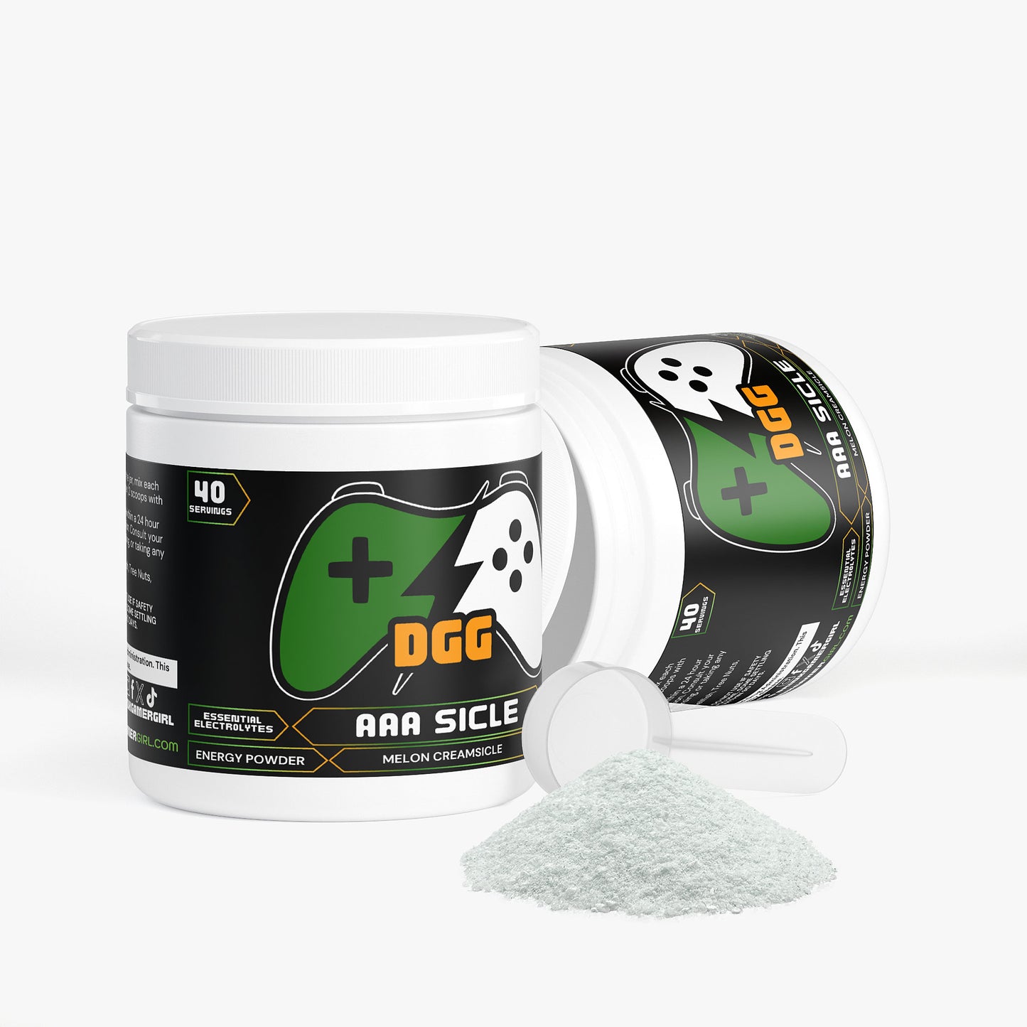 AAA Sicle - Energy Powder (Melon Creamsicle) DGG
