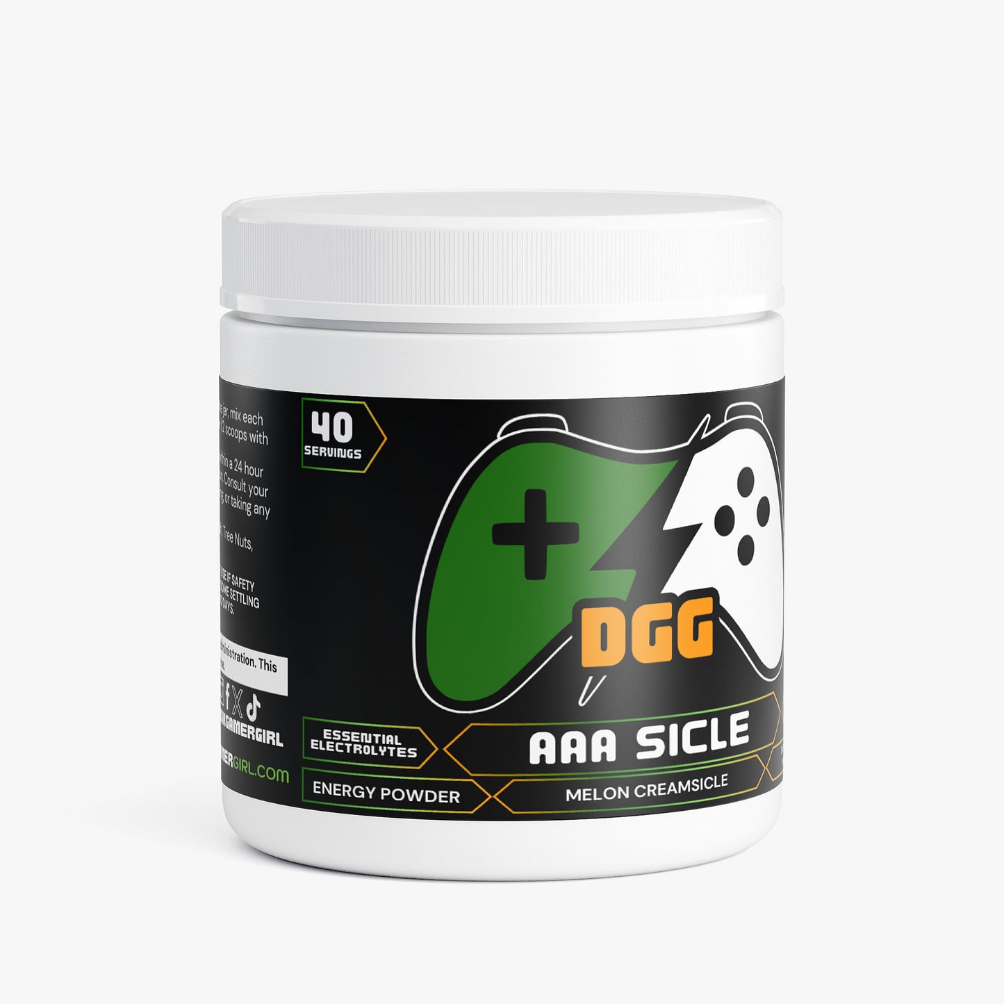 AAA Sicle - Energy Powder (Melon Creamsicle) DGG