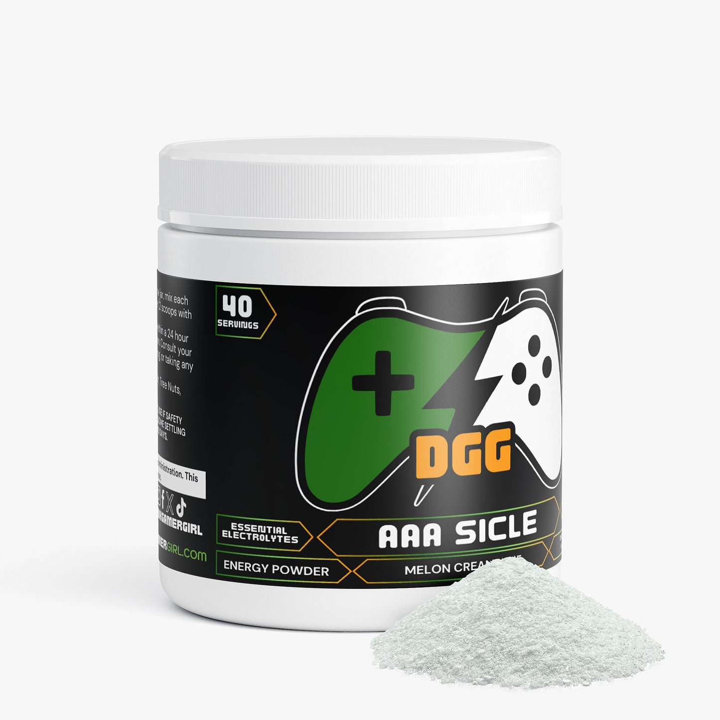 AAA Sicle - Energy Powder (Melon Creamsicle) DGG