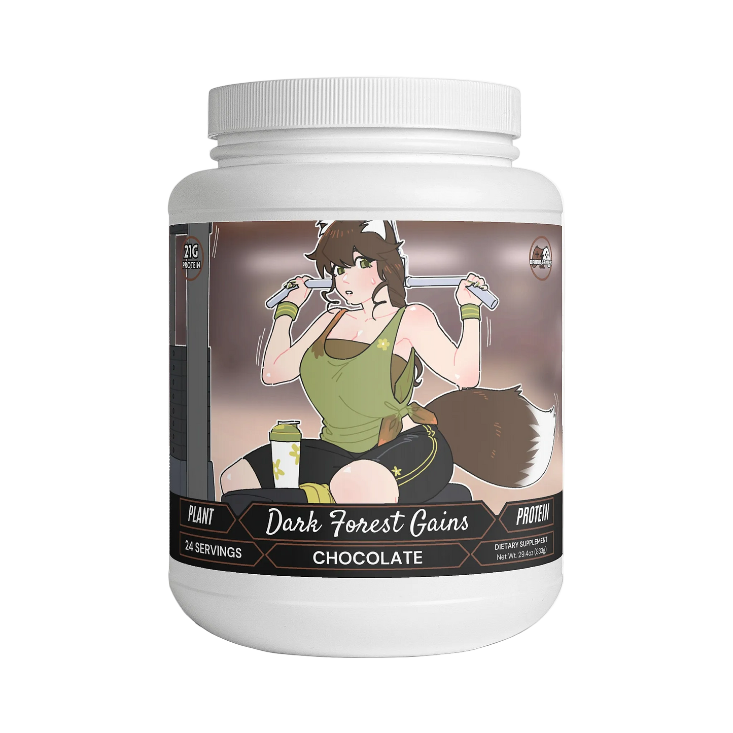 MusicalFox30 - Dark Forest Gains Plant Protein (Chocolate)