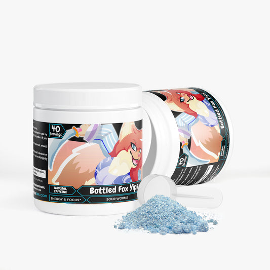 KatFox - Bottled Fox Yips Focus Powder (Sour Worms)