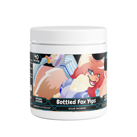 KatFox - Bottled Fox Yips Focus Powder (Sour Worms)