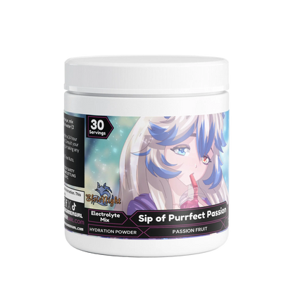 ElvieNight -  Sip of Purrfect Passion Hydration Powder (Passion Fruit)