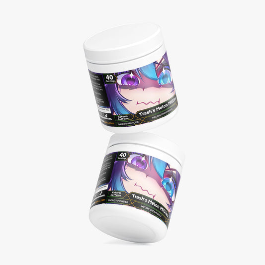 TrashedHeart - Trash's Melon Milkies Energy Powder (Melon Creamsicle)