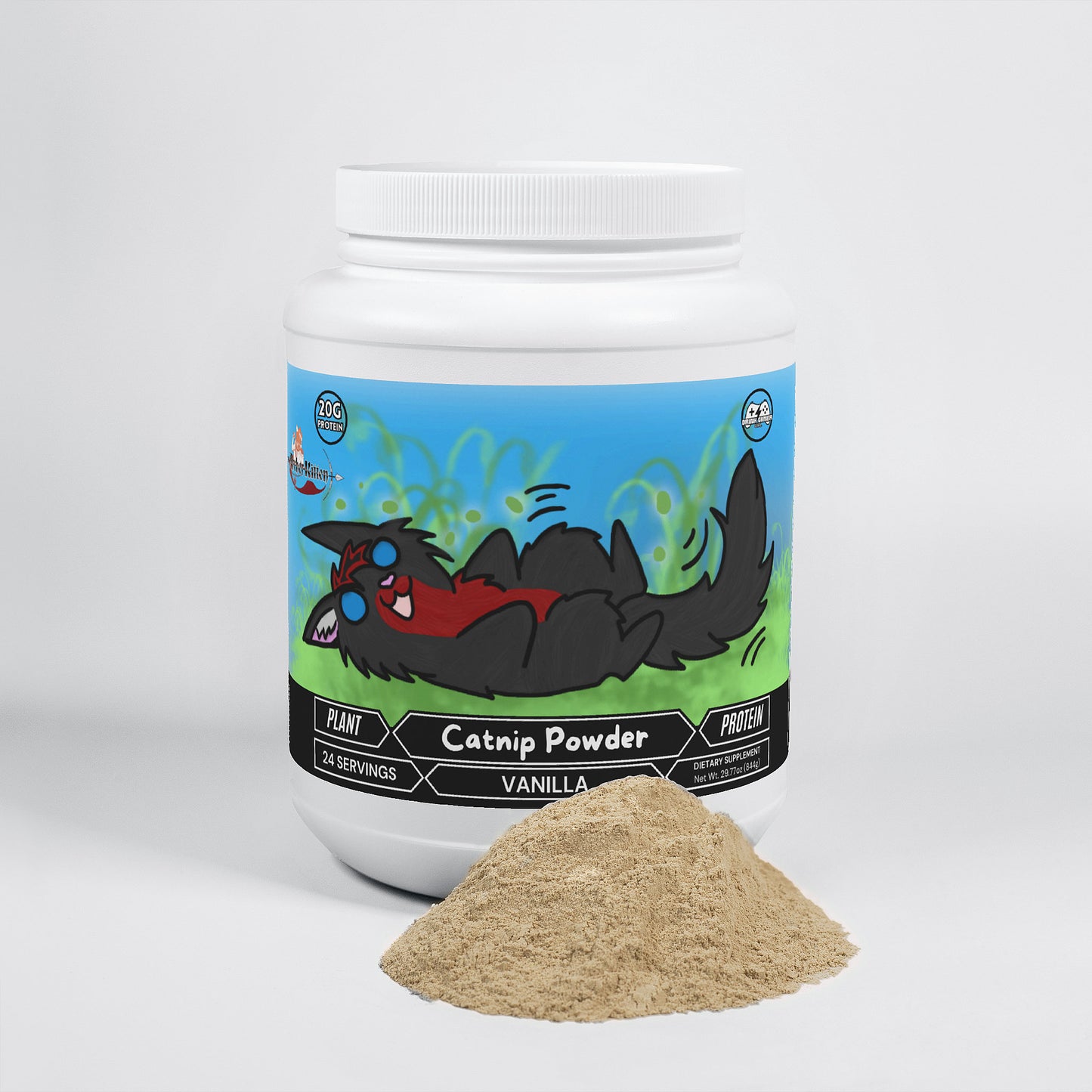 Archer Kitten - Catnip Powder Plant Protein (Vanilla)