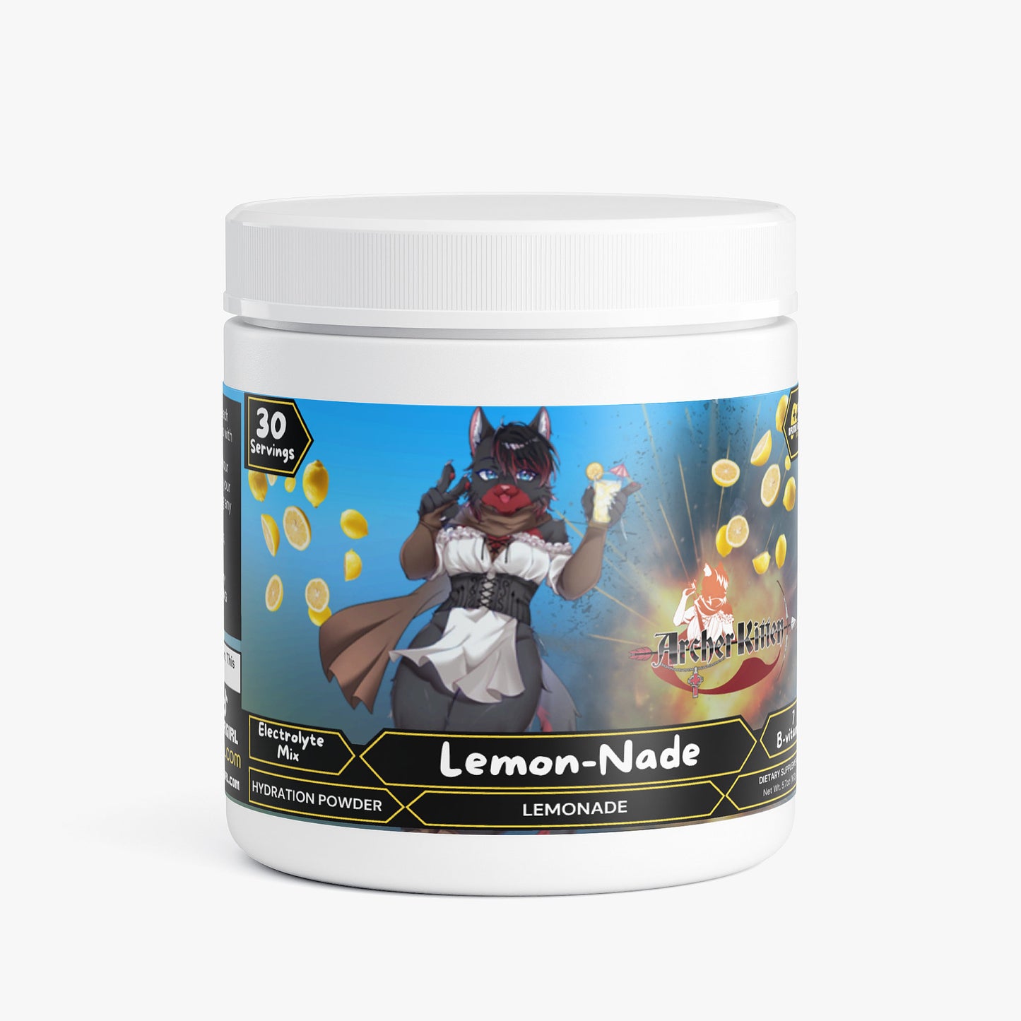 Archer Kitten - Lemon-Nade Hydration Powder (Lemonade)