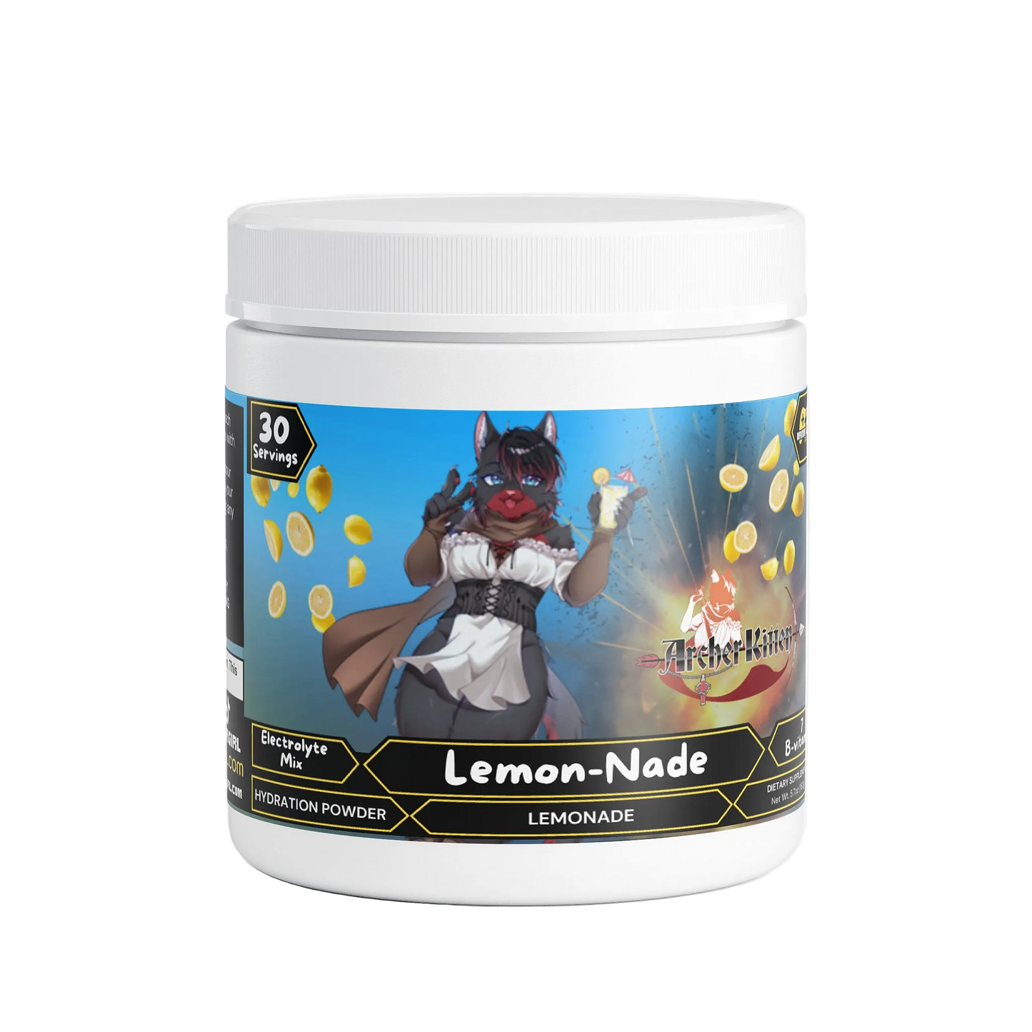 Archer Kitten - Lemon-Nade Hydration Powder (Lemonade)