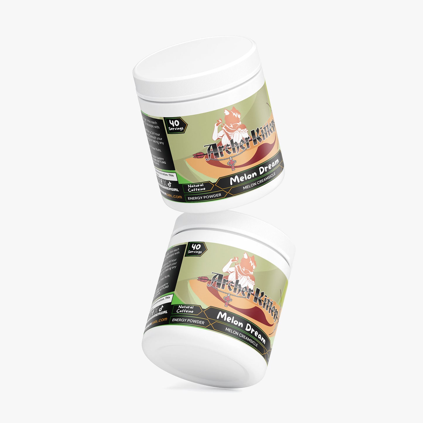 Archer Kitten - Melon Dream Energy Powder (Melon Creamsicle)