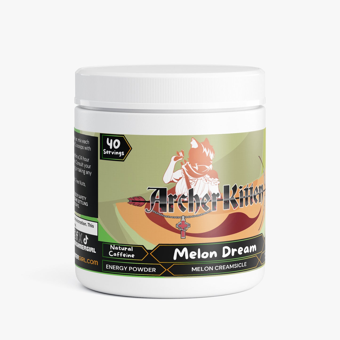 Archer Kitten - Melon Dream Energy Powder (Melon Creamsicle)
