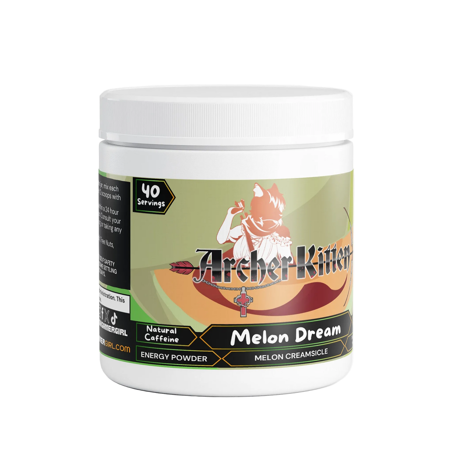 Archer Kitten - Melon Dream Energy Powder (Melon Creamsicle)