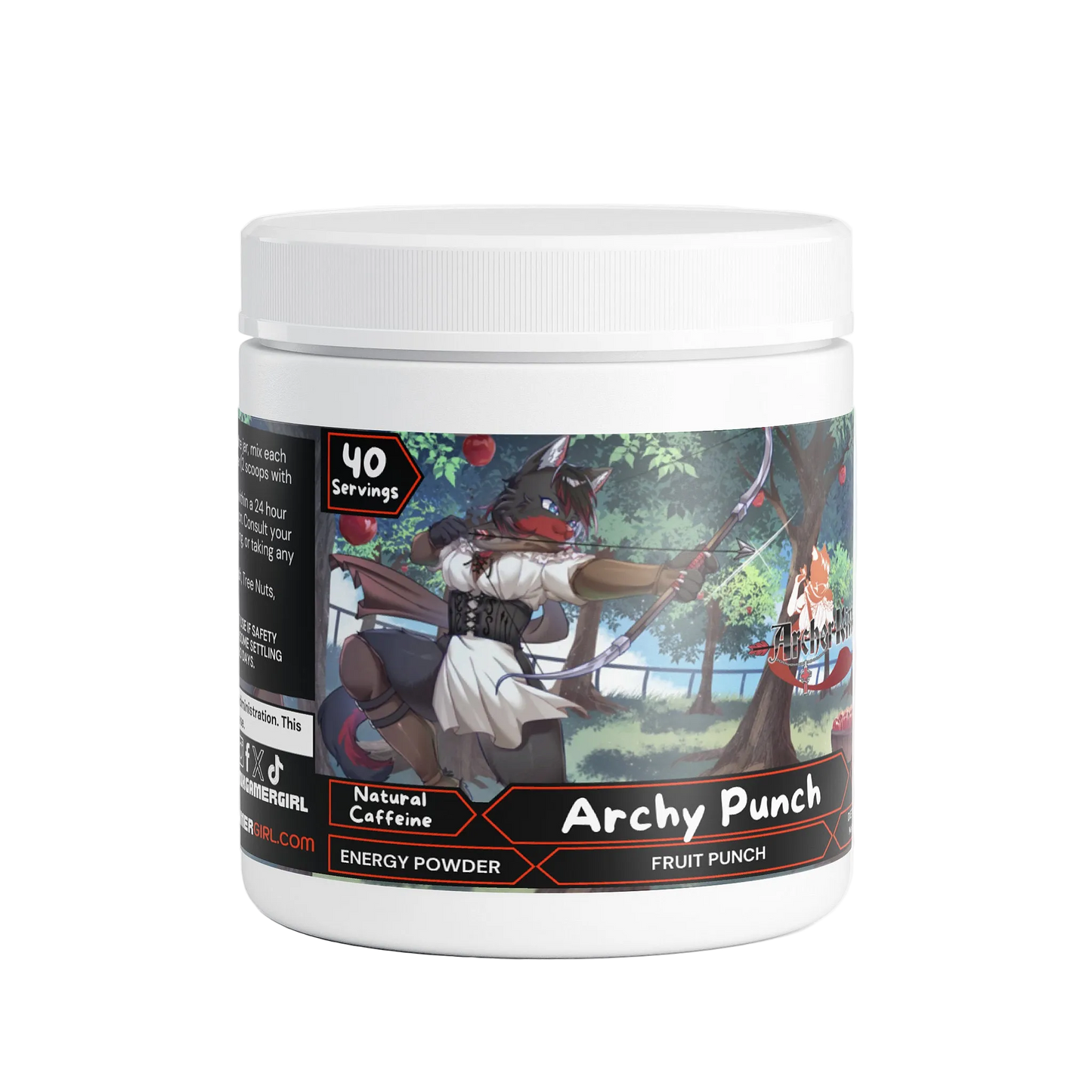 Archer Kitten - Archy Punch Energy Powder (Fruit Punch)