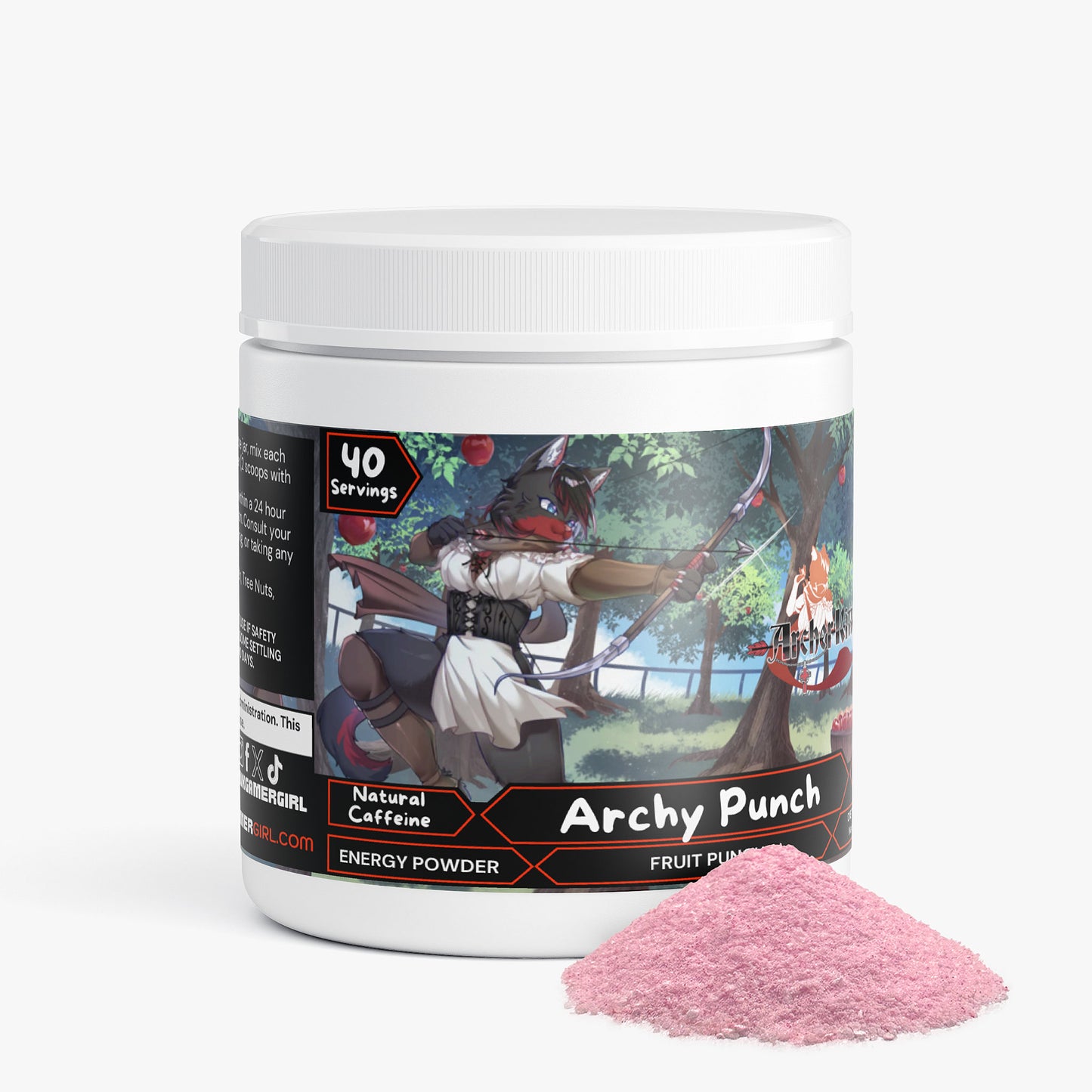 Archer Kitten - Archy Punch Energy Powder (Fruit Punch)
