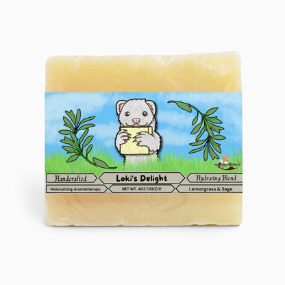 Archer Kitten - Loki's Delight Lemongrass & Sage Soap