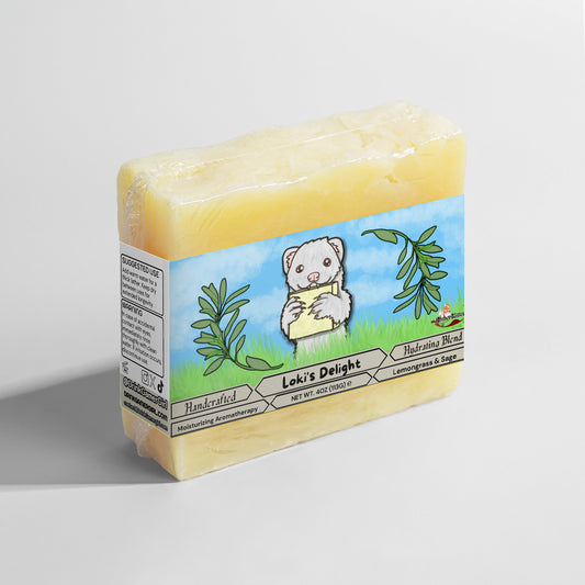Archer Kitten - Loki's Delight Lemongrass & Sage Soap