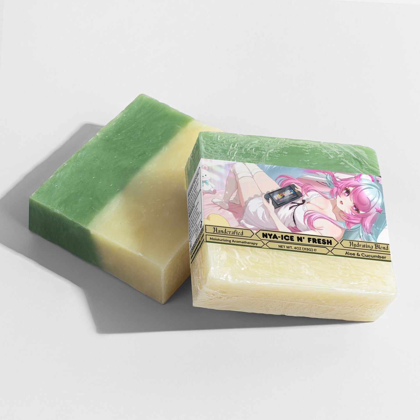 Akuma Miko - Nya-ice N’ Fresh Aloe & Cool Cucumber Soap
