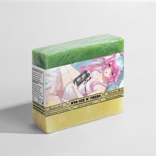 Akuma Miko - Nya-ice N’ Fresh Aloe & Cool Cucumber Soap