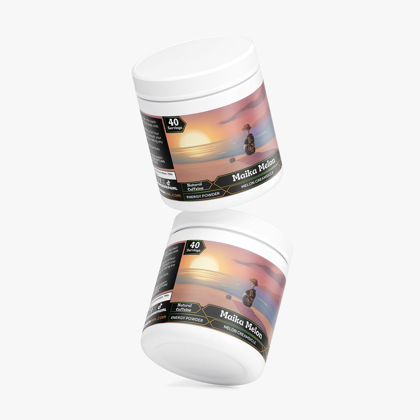 Undead Commander - Maika Melon Energy Powder (Melon Creamsicle)