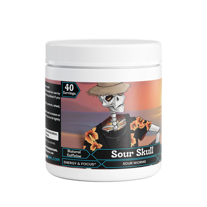 Undead Commander - Sour Skull Focus Powder (Sour Worms)