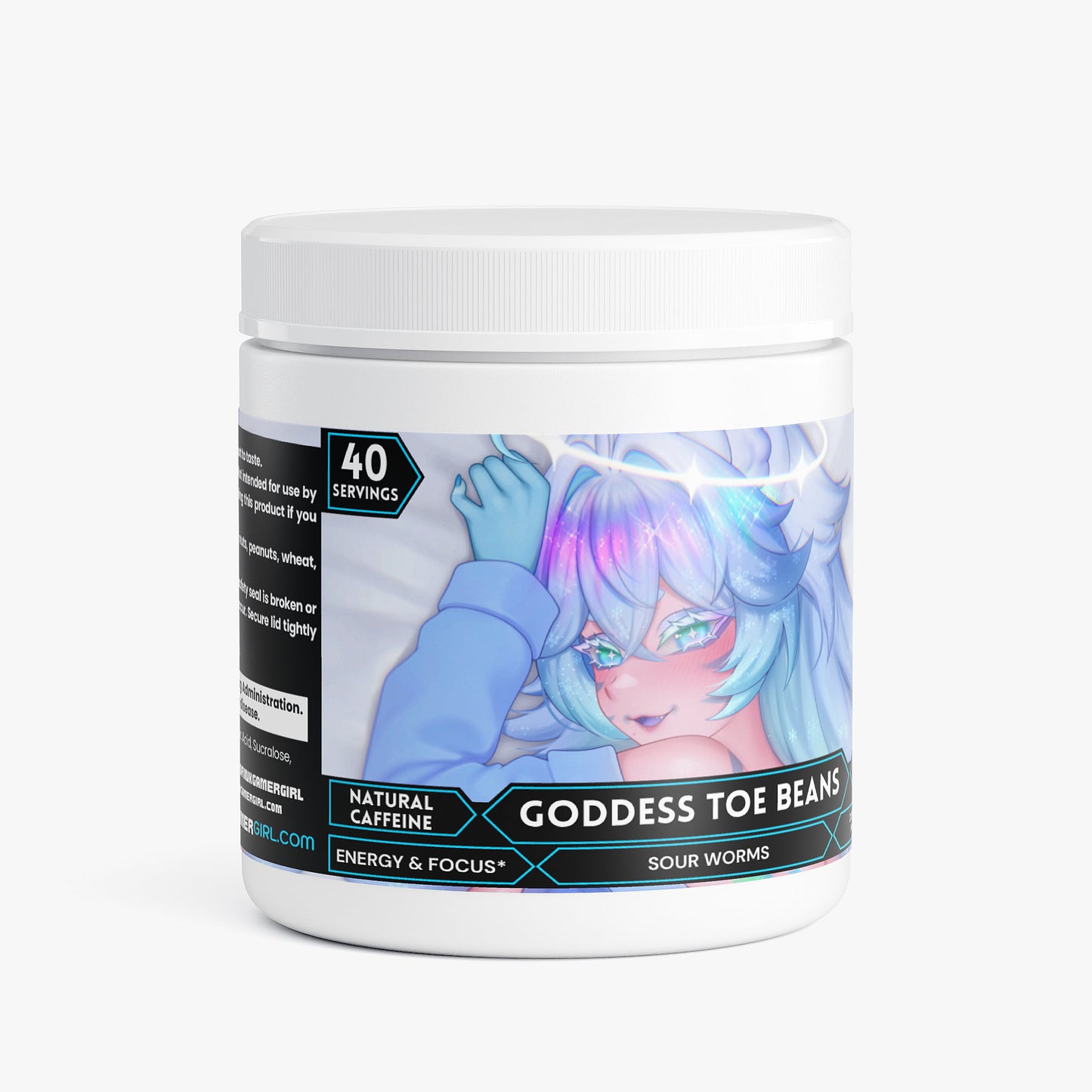 Honeybumz - Goddess Toe Beans Focus Powder (Sour Worms)