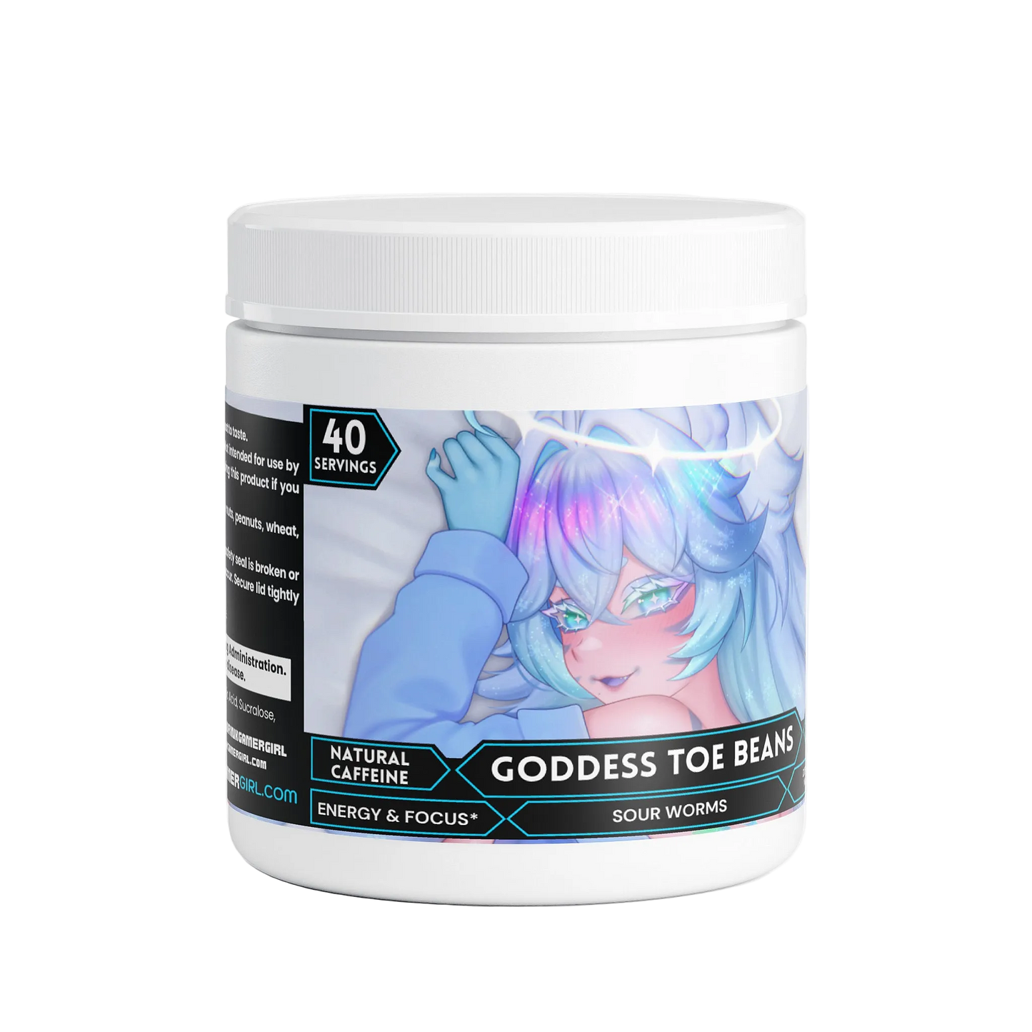 Honeybumz - Goddess Toe Beans Focus Powder (Sour Worms)