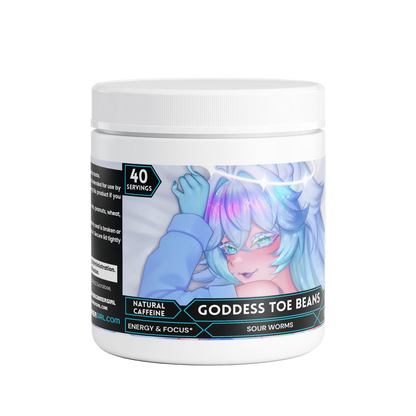 Honeybumz - Goddess Toe Beans Focus Powder (Sour Worms)