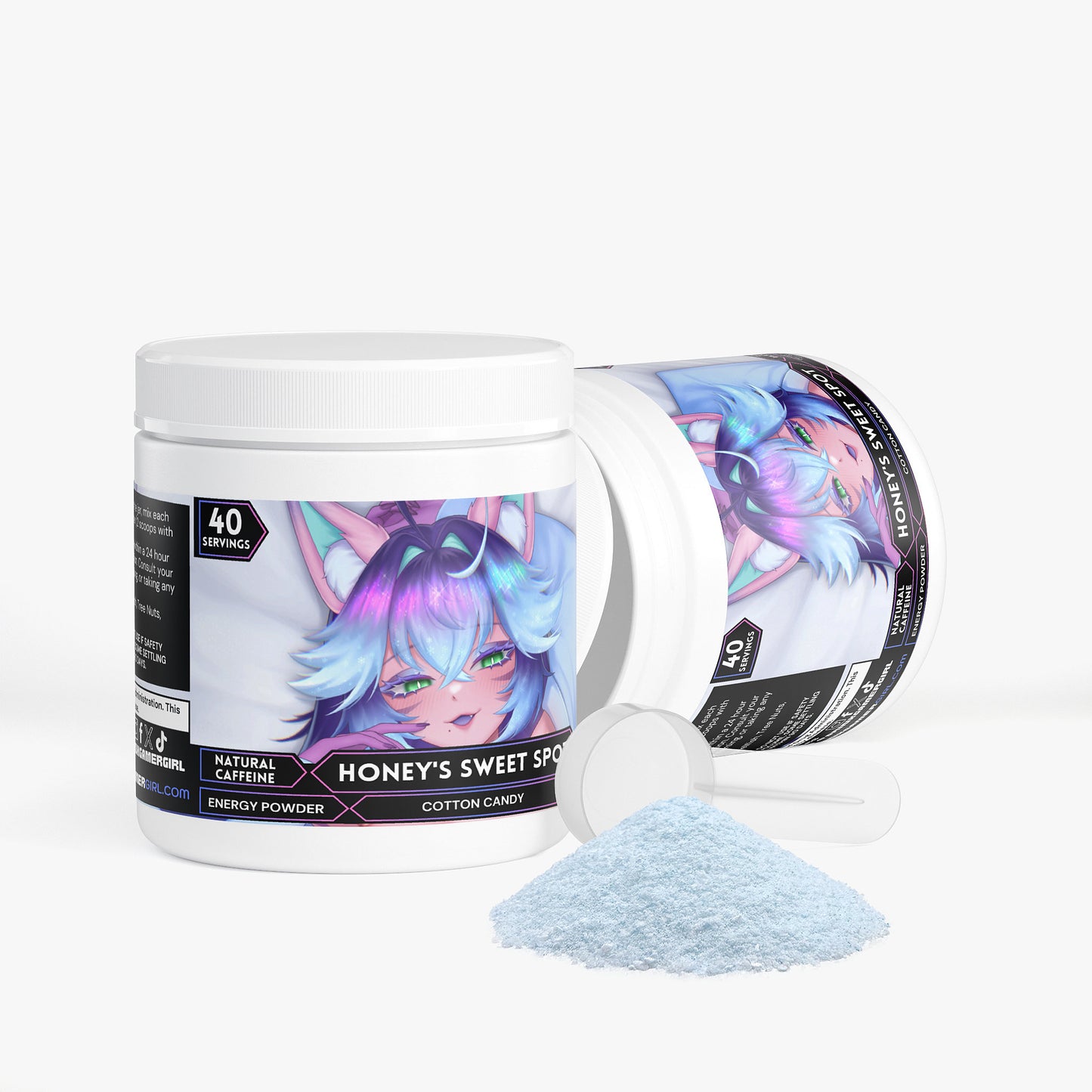 Honeybumz - Honey's Sweet Spot Energy Powder (Cotton Candy)