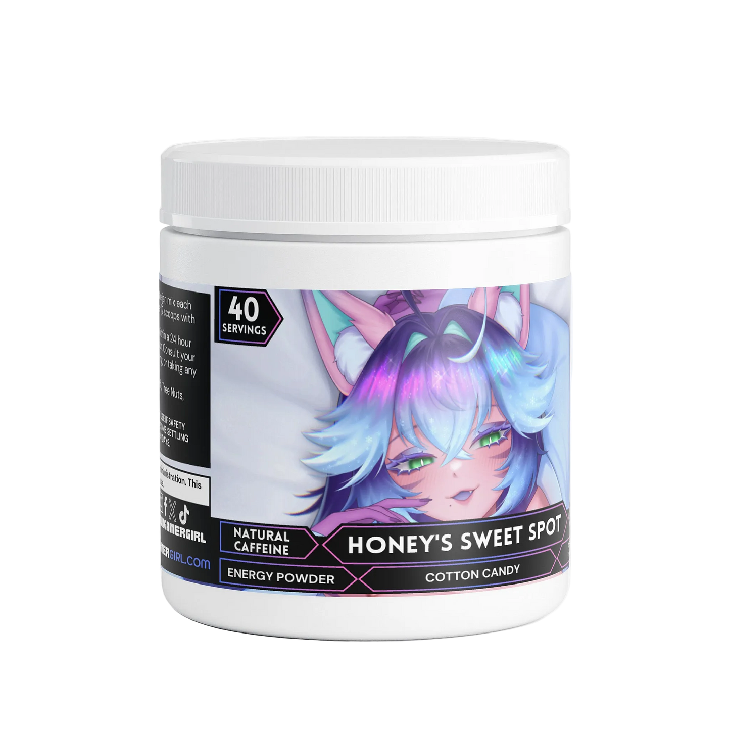 Honeybumz - Honey's Sweet Spot Energy Powder (Cotton Candy)