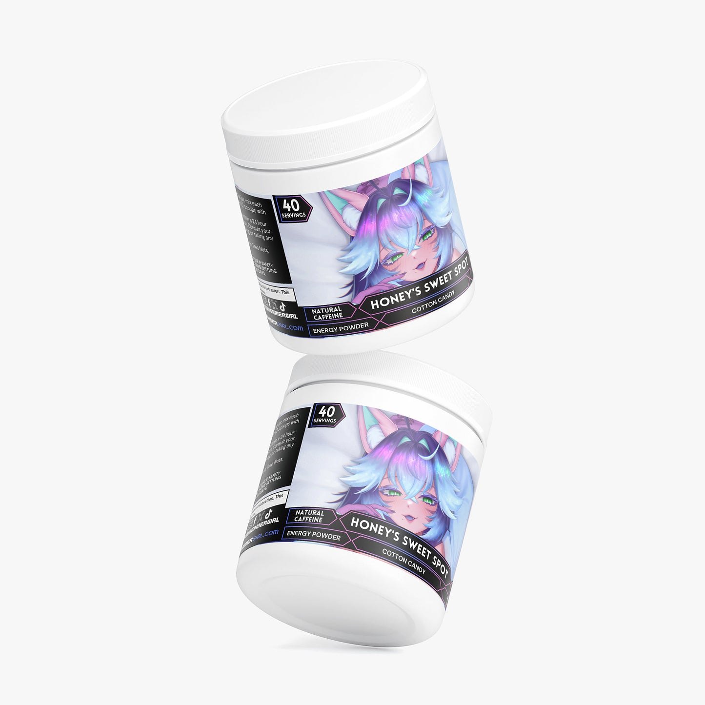 Honeybumz - Honey's Sweet Spot Energy Powder (Cotton Candy)