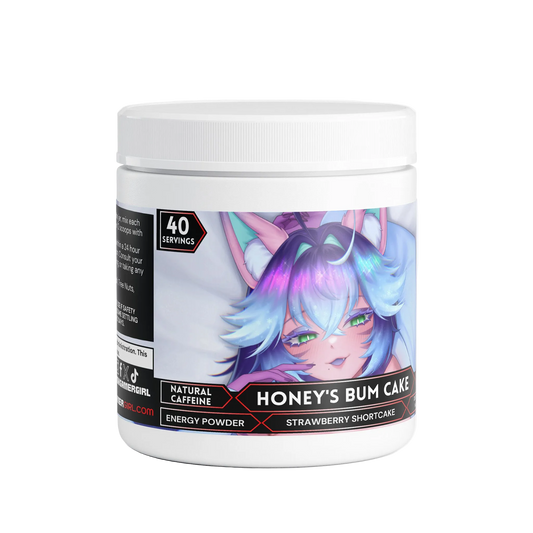 Honeybumz - Honey's Bum Cake Energy Powder (Strawberry Shortcake)