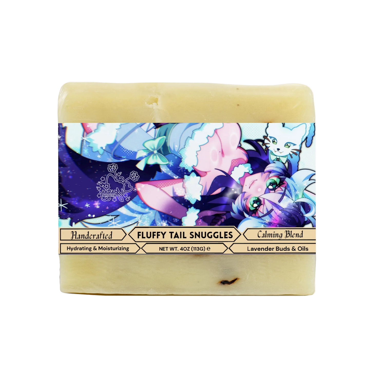Honeybumz - Fluffy Tail Snuggles Calming Lavender Soap