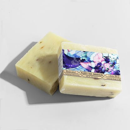 Honeybumz - Fluffy Tail Snuggles Calming Lavender Soap