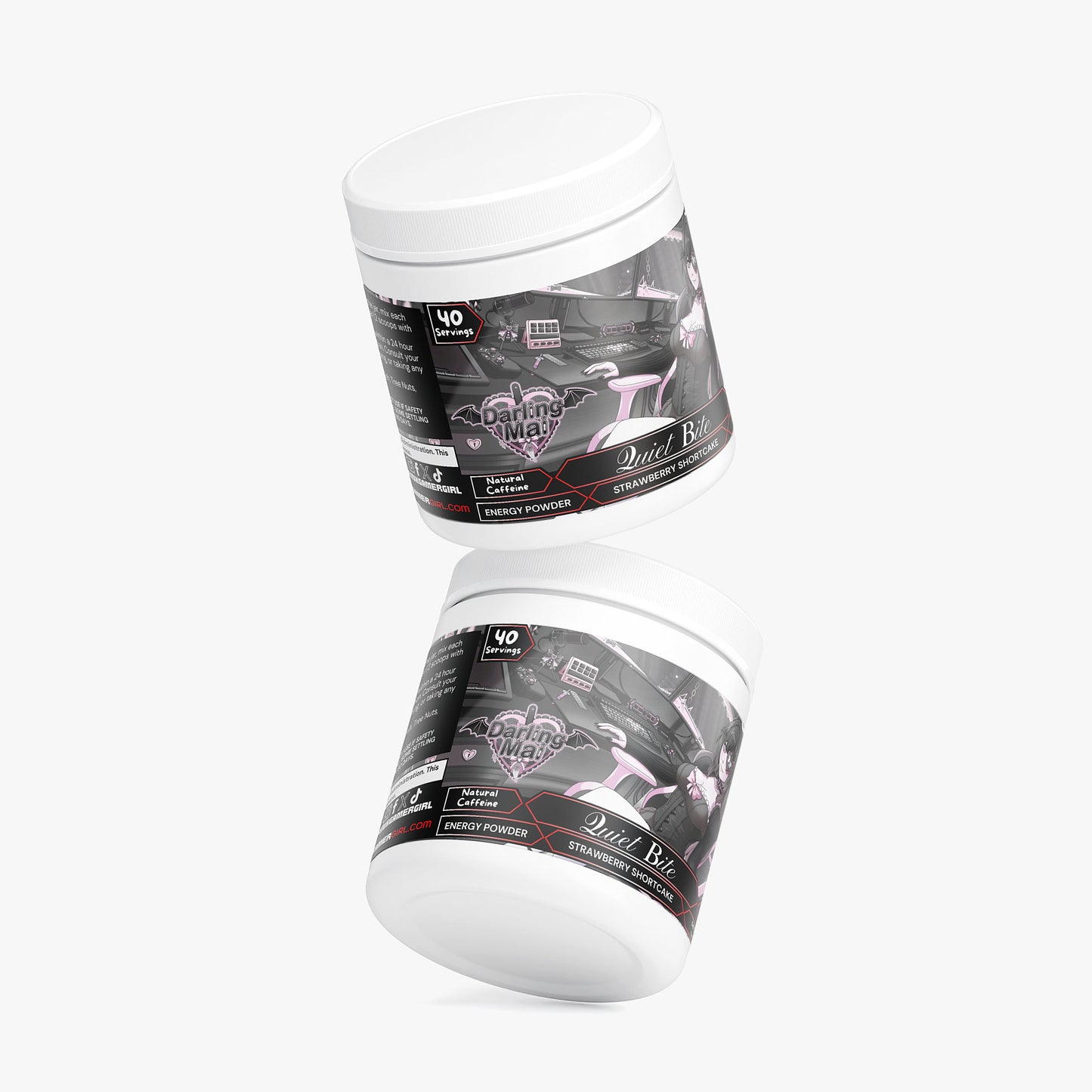 DarlingMai - 𝒬uiet 𝐵ite Energy Powder (Strawberry Shortcake)