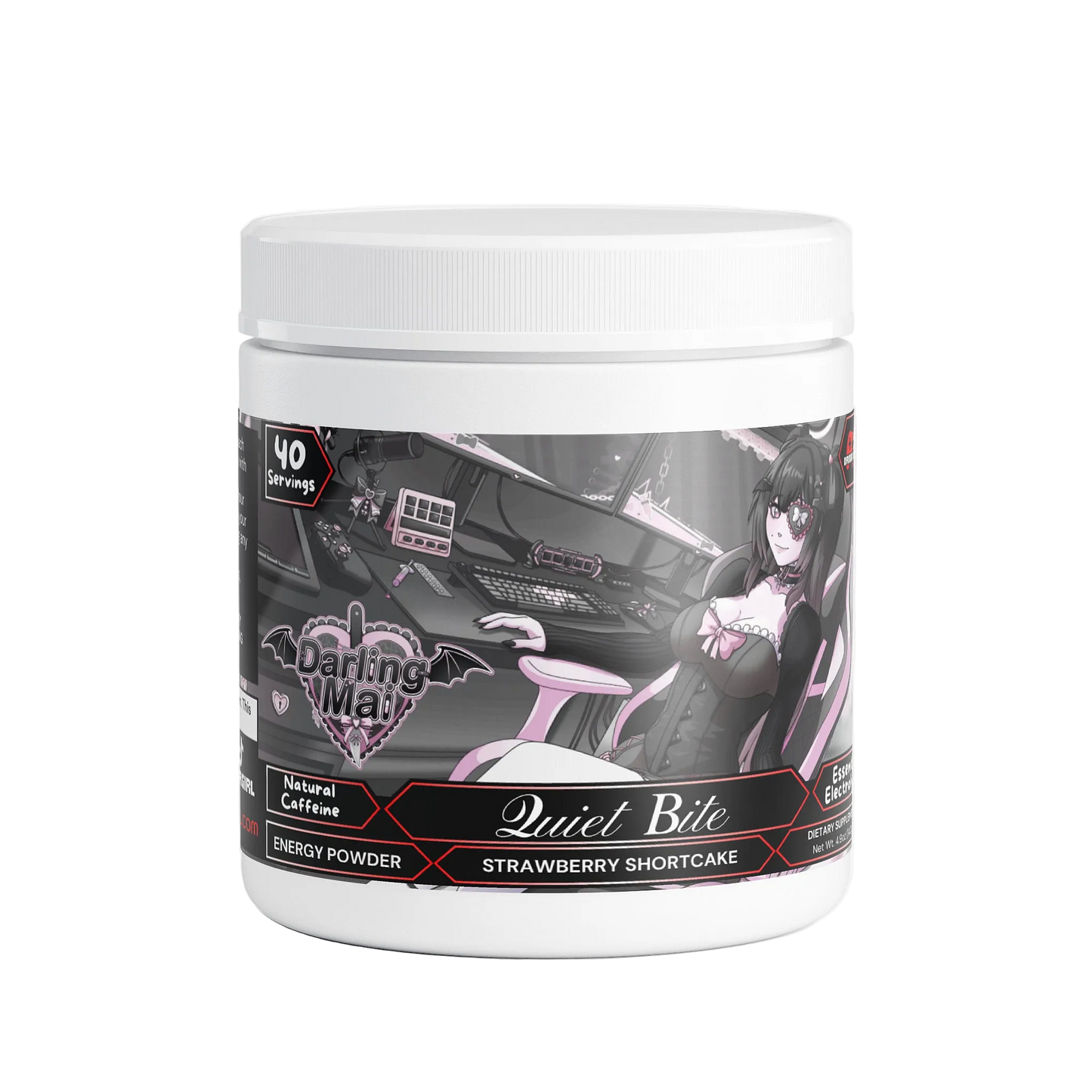 DarlingMai - 𝒬uiet 𝐵ite Energy Powder (Strawberry Shortcake)