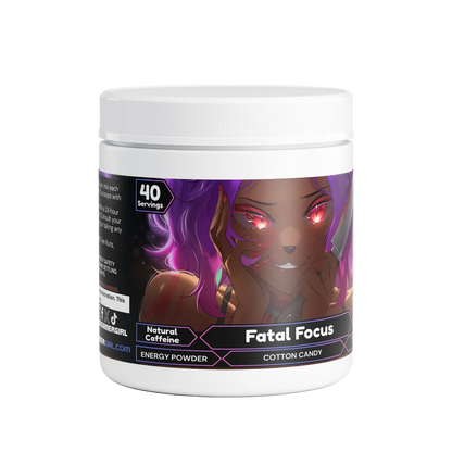 SweetBearVT - Fatal Focus Energy Powder (Cotton Candy)